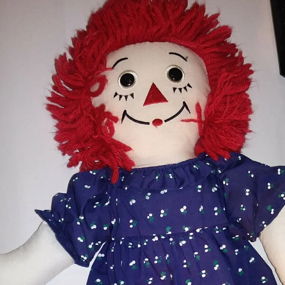 Raggedy Ann Doll - Soft Plush Stuffed- 17 inches - Applause Inc - Johnny Gruelle